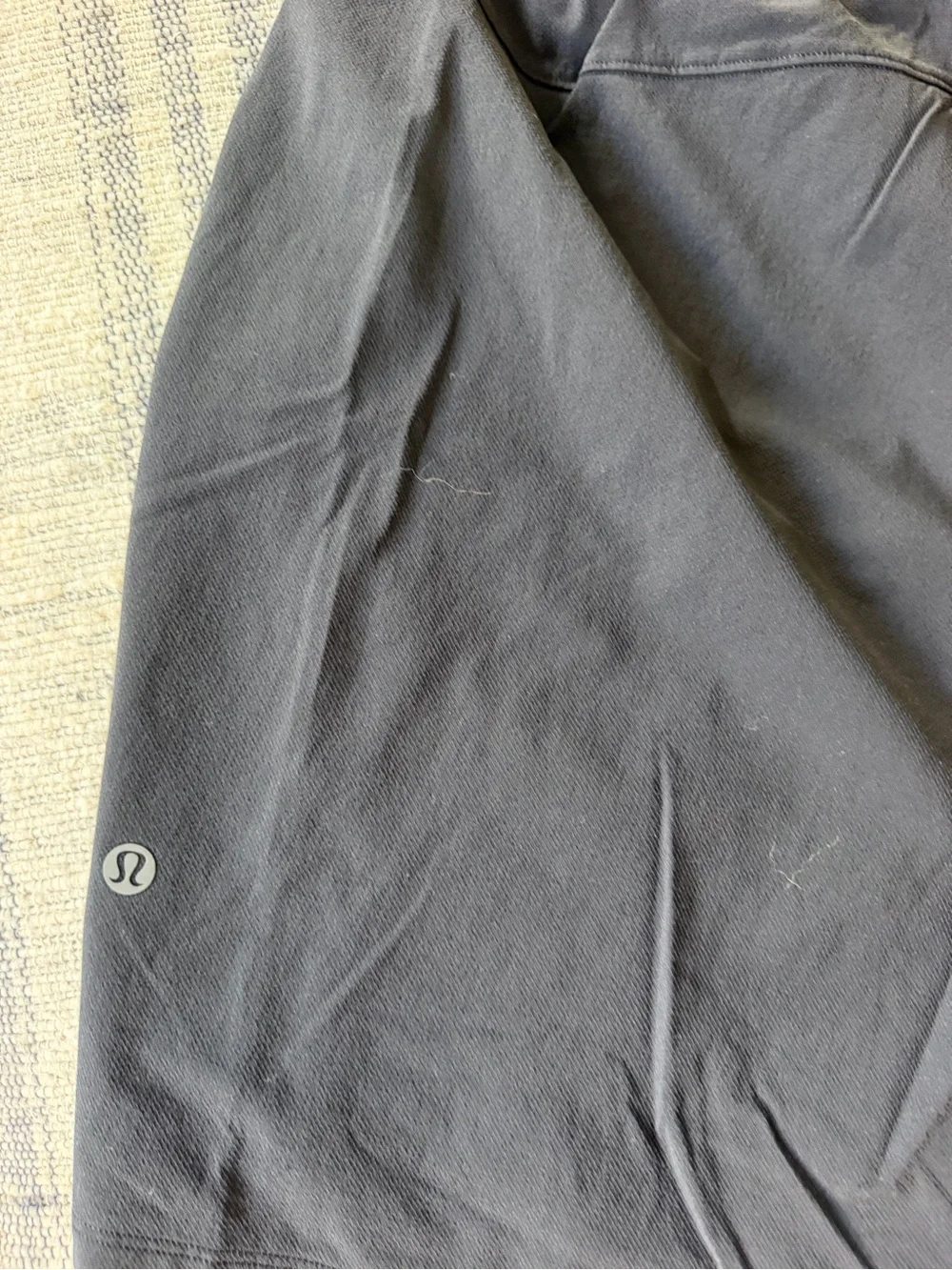 Lululemon Men's Black Shorts with Drawstring
